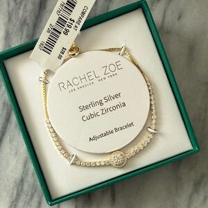 Rachel Zoe Sterling Silver and Gold Bracelet